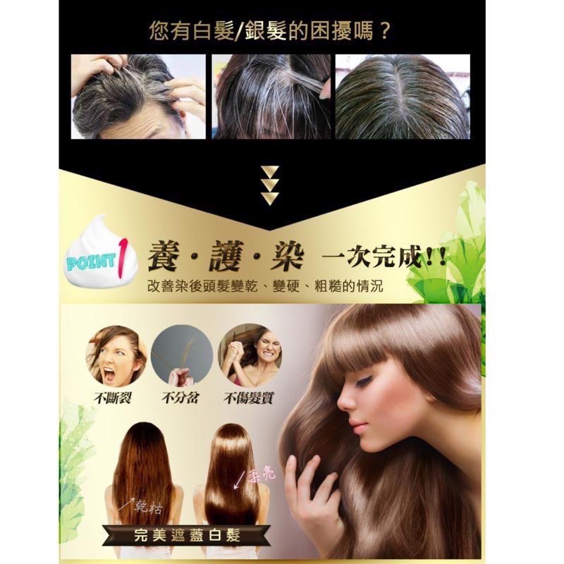 【7-ELEVEN 門市團購】台灣製Benice碧耐絲 草本植萃護髮泡泡染  染髮 洗髮 護髮 黑色/棕色/紅色-細節圖2