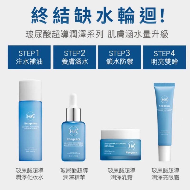 現貨新品🔹霓淨思玻尿酸超導潤澤化妝水/玻尿酸超導潤澤精華/玻尿酸超導潤澤乳霜/玻尿酸超導潤澤亮眼霜-細節圖2