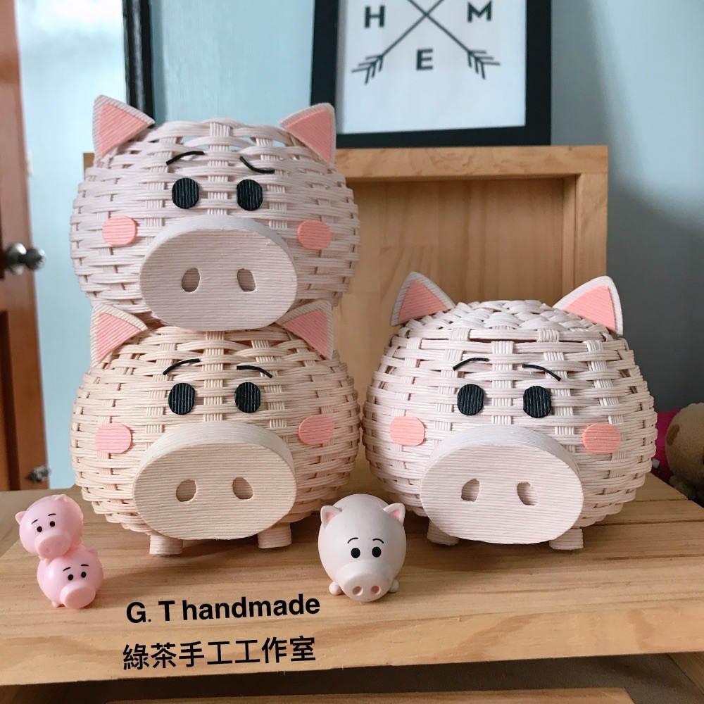 Tsumtsum 迪士尼 造型紙籐籃-細節圖6