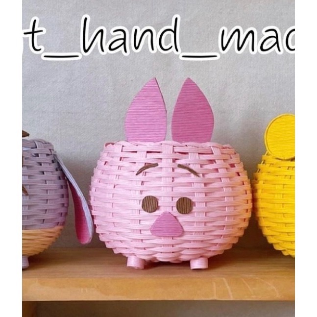 Tsumtsum 迪士尼 造型紙籐籃-細節圖9