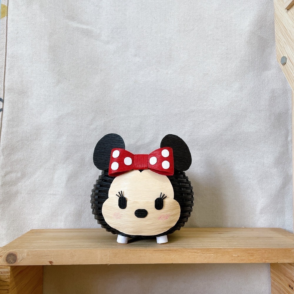 Tsumtsum 迪士尼 造型紙籐籃-細節圖15