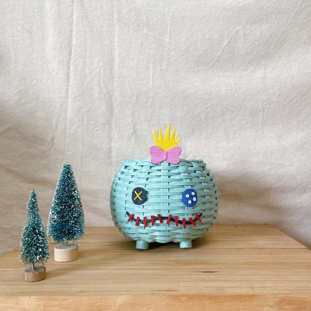 Tsumtsum 迪士尼 造型紙籐籃-細節圖20