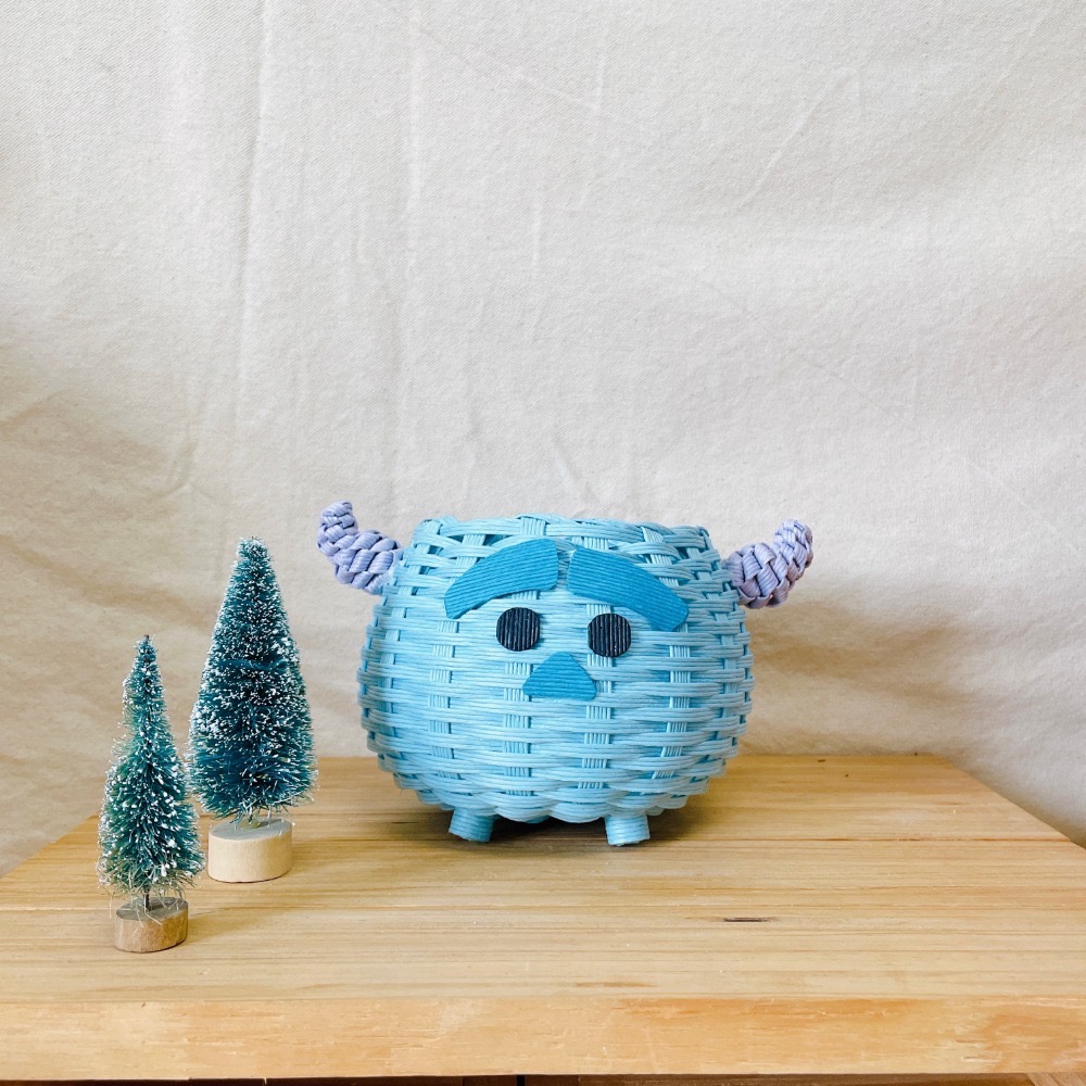 Tsumtsum 迪士尼 造型紙籐籃-細節圖24