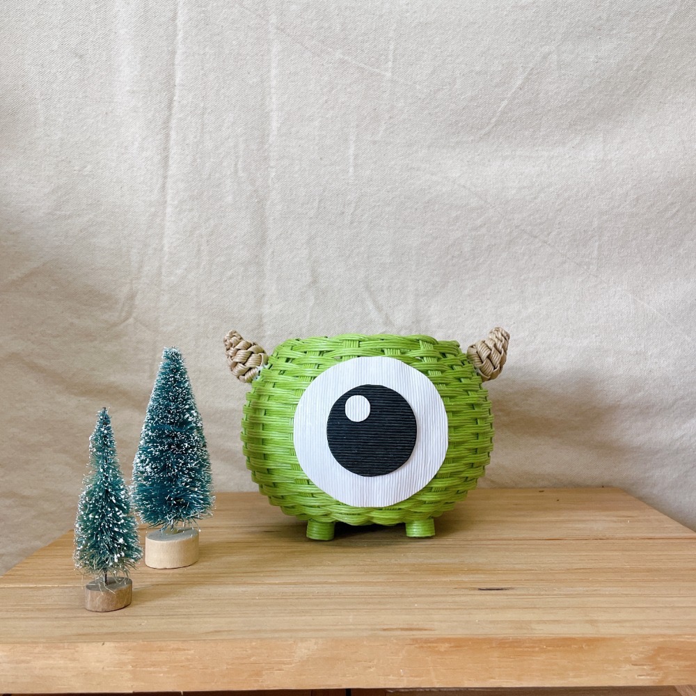 Tsumtsum 迪士尼 造型紙籐籃-細節圖25