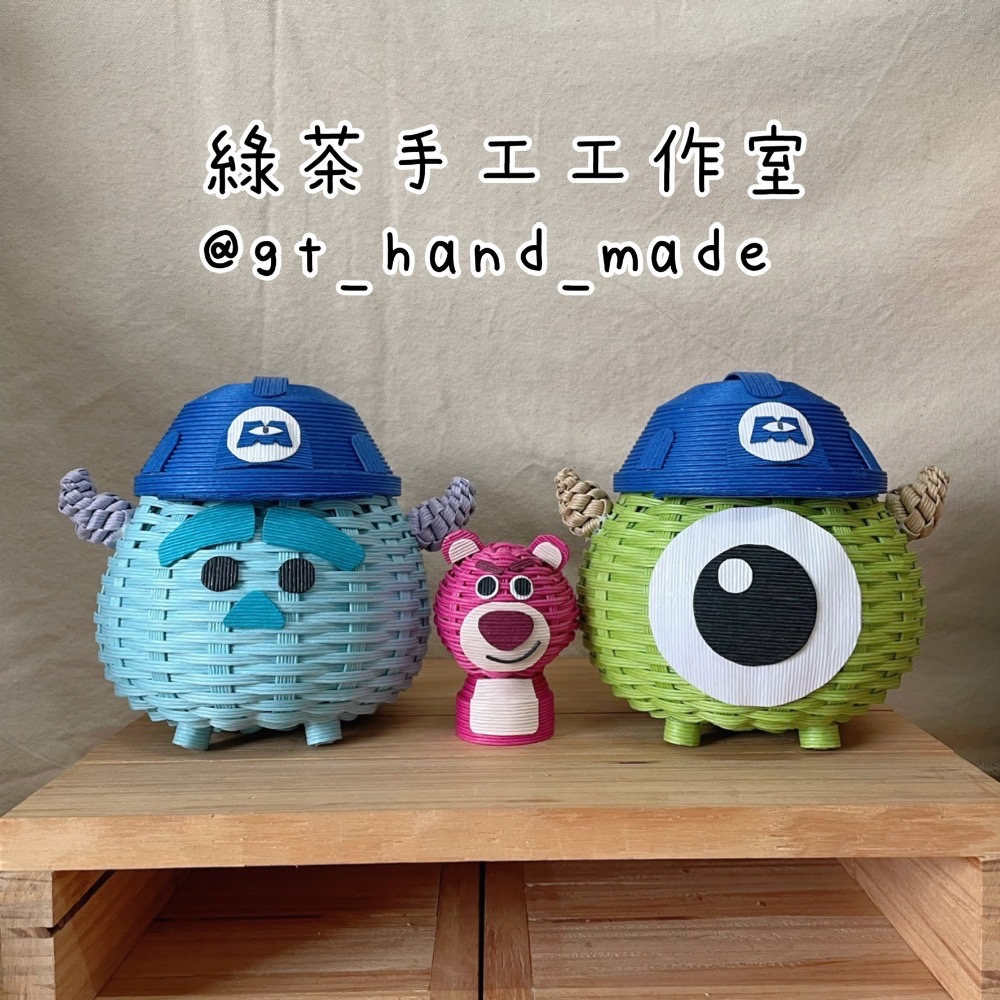 Tsumtsum 迪士尼 造型紙籐籃-細節圖26