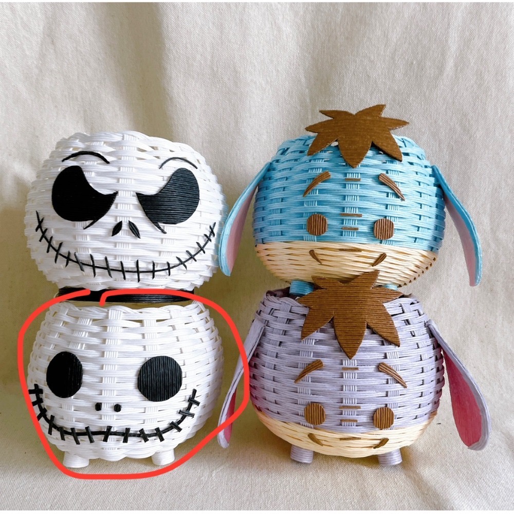 Tsumtsum 迪士尼 造型紙籐籃-細節圖33