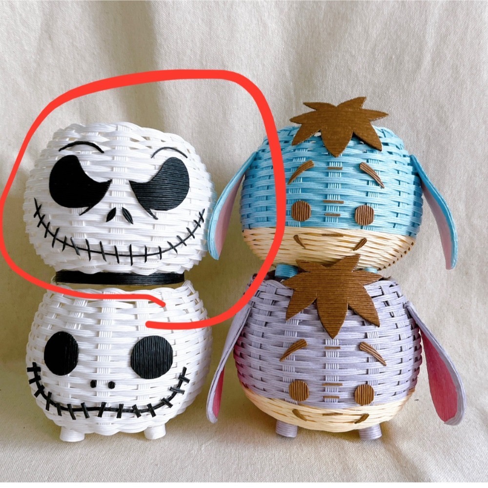 Tsumtsum 迪士尼 造型紙籐籃-細節圖34