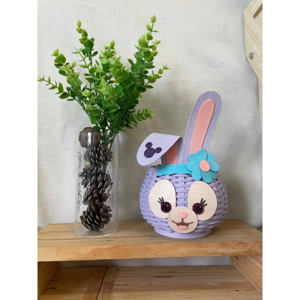 Tsumtsum 迪士尼 造型紙籐籃-細節圖37