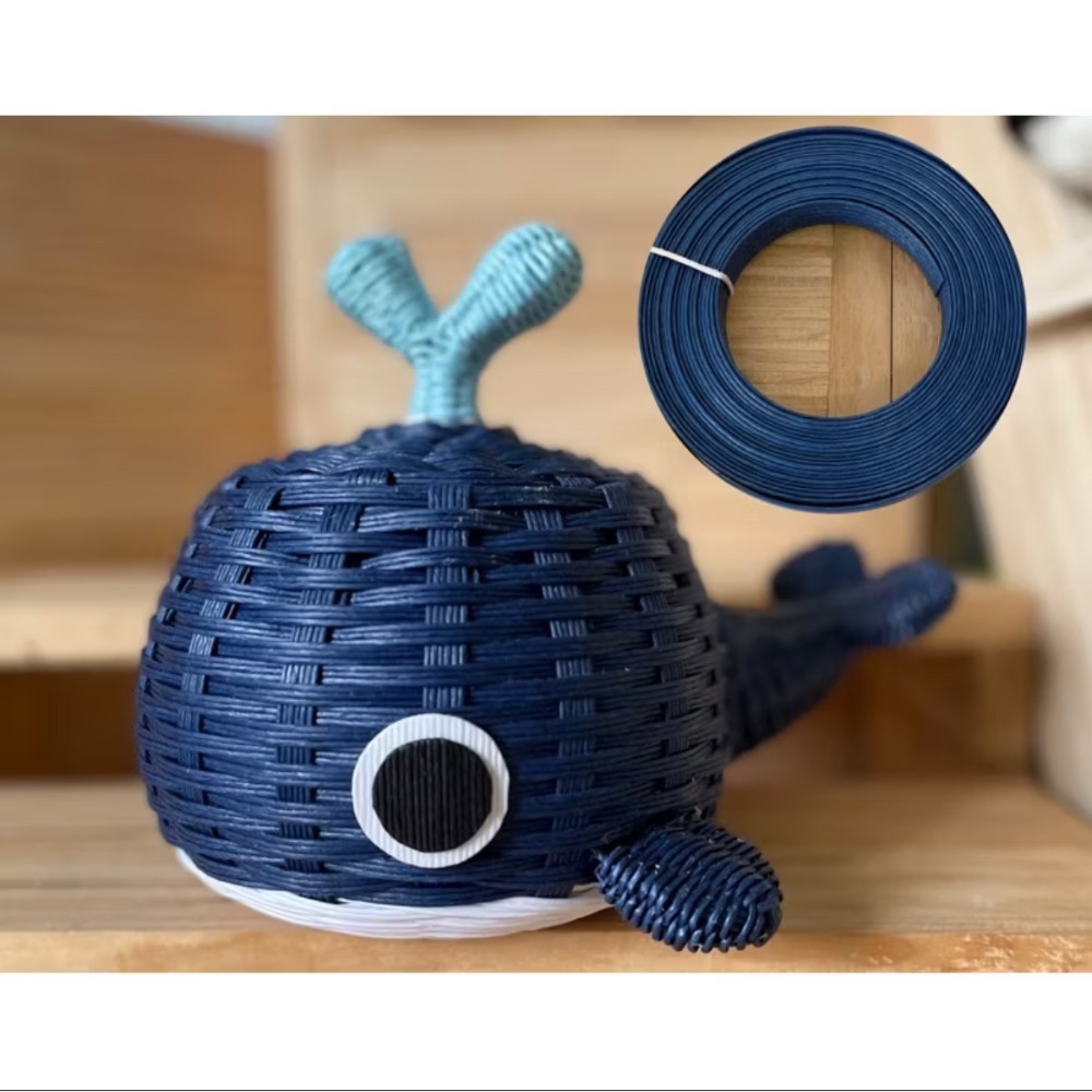 5m （500公分）紙藤、紙籐、紙繩、紙籐籃、手工材料、紙籐材料、紙籐帶、環保紙籐、手作材料、編織材料-規格圖5