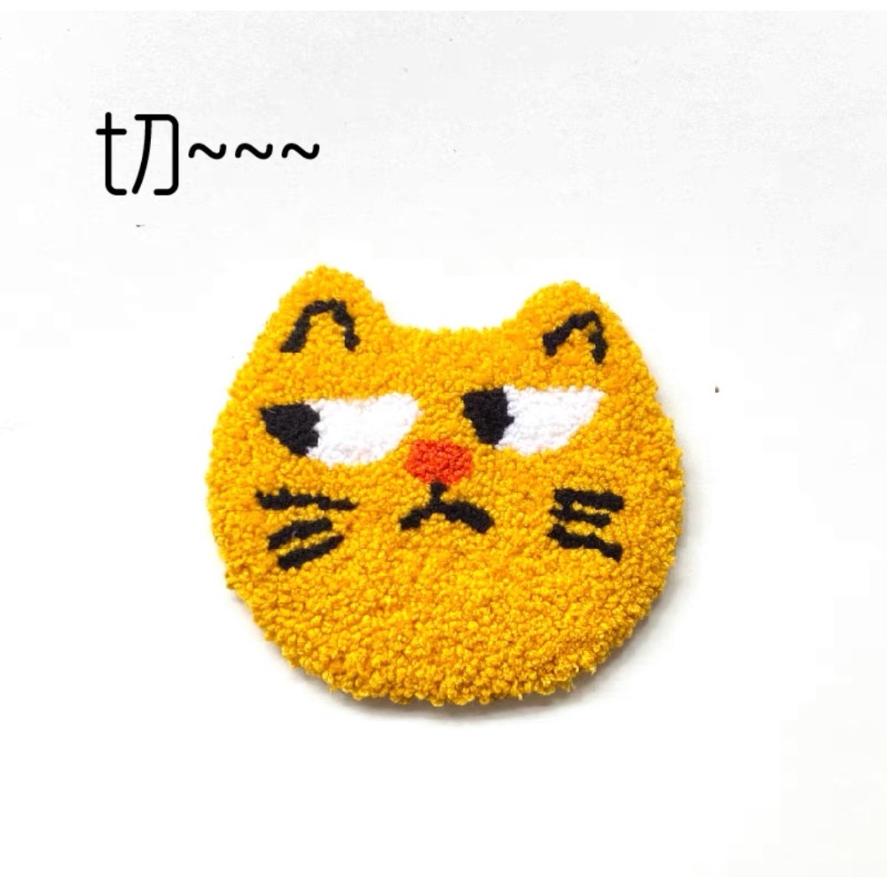 🔥戳戳繡 （含工具） 貓咪 俄羅斯戳戳繡 貓 生日禮物 杯墊 可愛貓咪-規格圖7