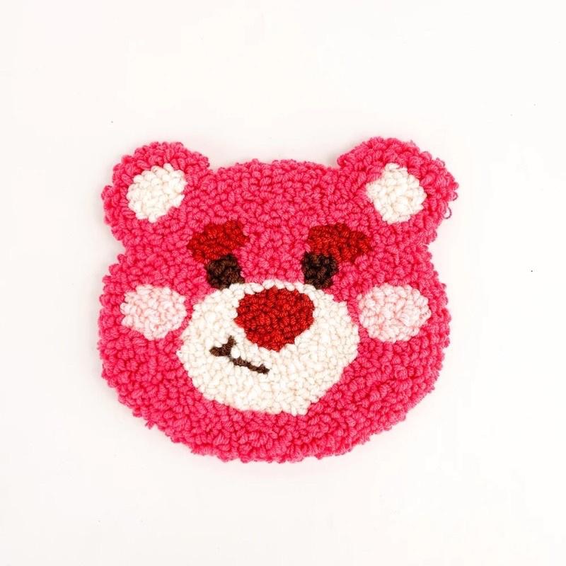 ｜材料包｜ 戳戳繡 杯墊 玩具總動員 聖誕節禮物 三眼怪 熊抱哥 胡迪 叉奇 火腿豬 巴斯光年 俄羅斯戳戳繡 手作diy-細節圖6