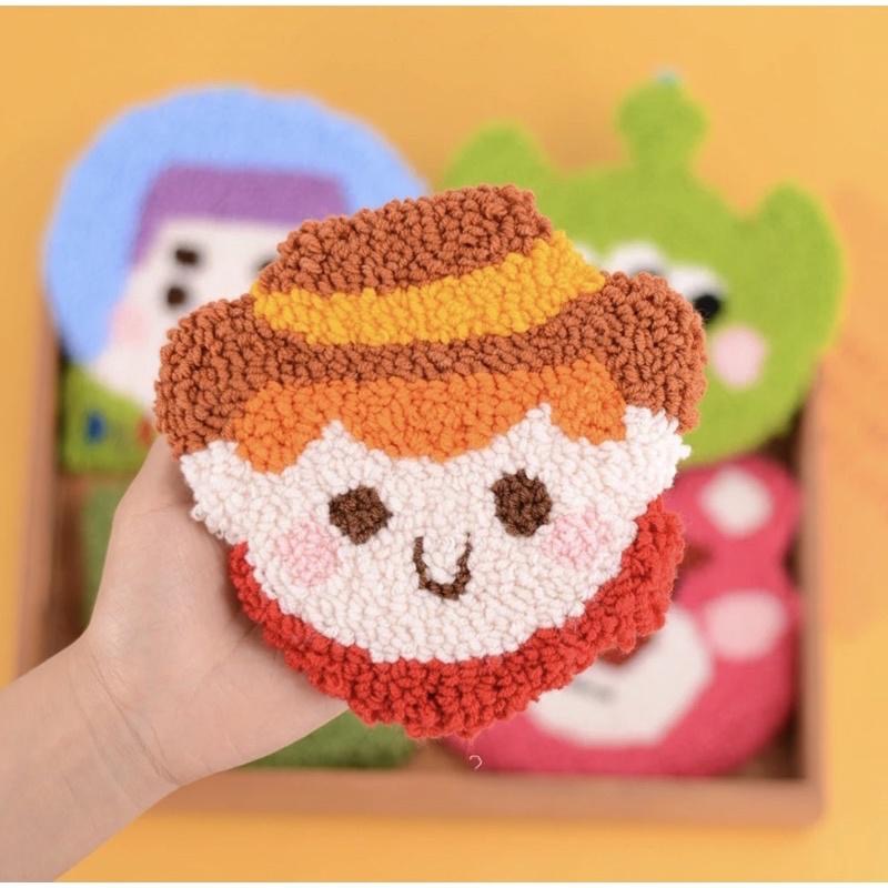 ｜材料包｜ 戳戳繡 杯墊 玩具總動員 聖誕節禮物 三眼怪 熊抱哥 胡迪 叉奇 火腿豬 巴斯光年 俄羅斯戳戳繡 手作diy-細節圖8