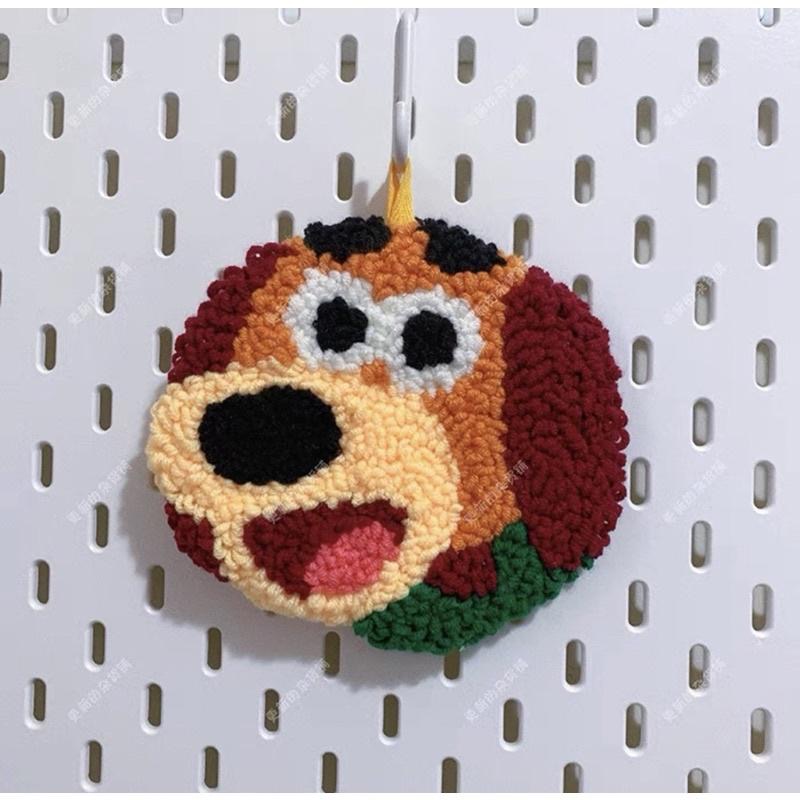 🔥|材料包｜戳戳繡 DIY材料包 聖誕節 禮物玩具總動員 三眼怪 杯墊 俄羅斯戳戳繡 叉奇-細節圖6