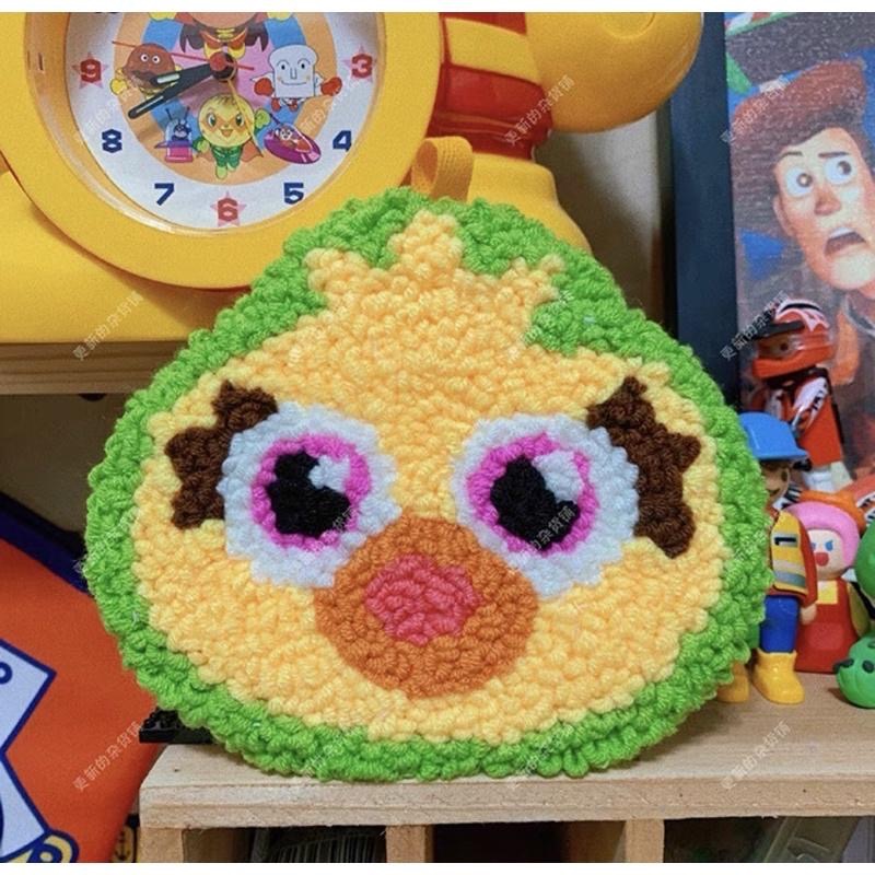 🔥|材料包｜戳戳繡 DIY材料包 聖誕節 禮物玩具總動員 三眼怪 杯墊 俄羅斯戳戳繡 叉奇-細節圖9