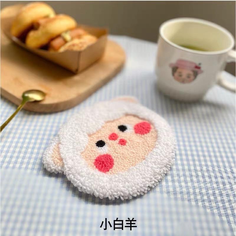 戳戳繡（含工具）羊咩咩 小羊 diy材料包 俄羅斯戳戳繡 材料包 聖誕節禮物 交換禮物 生日禮物-細節圖2