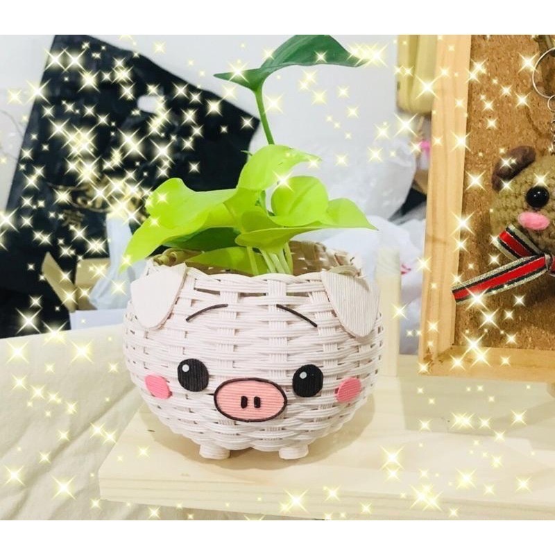 🔥紙籐籃 巴哥 紙藤籃 柴犬 法鬥  三花貓 貓 狗 筆筒 收納籃 生日禮物 巴哥犬 八哥犬 畢業禮物 藤編-細節圖6