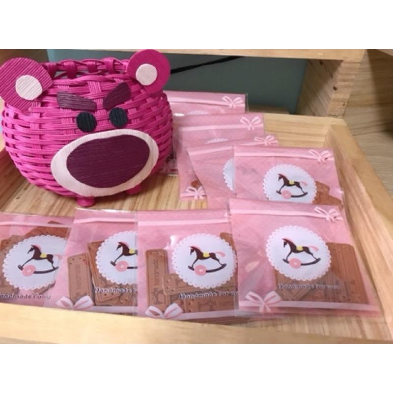 皮標 手工  鈕扣 縫紉機 口金包 hand made10入 出清-細節圖3