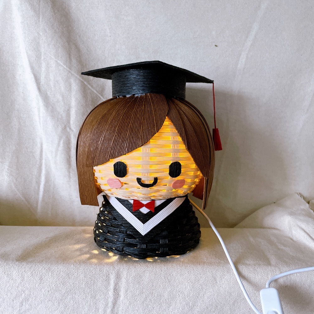 畢業禮物 畢業快樂 收納籃 小夜燈-細節圖2