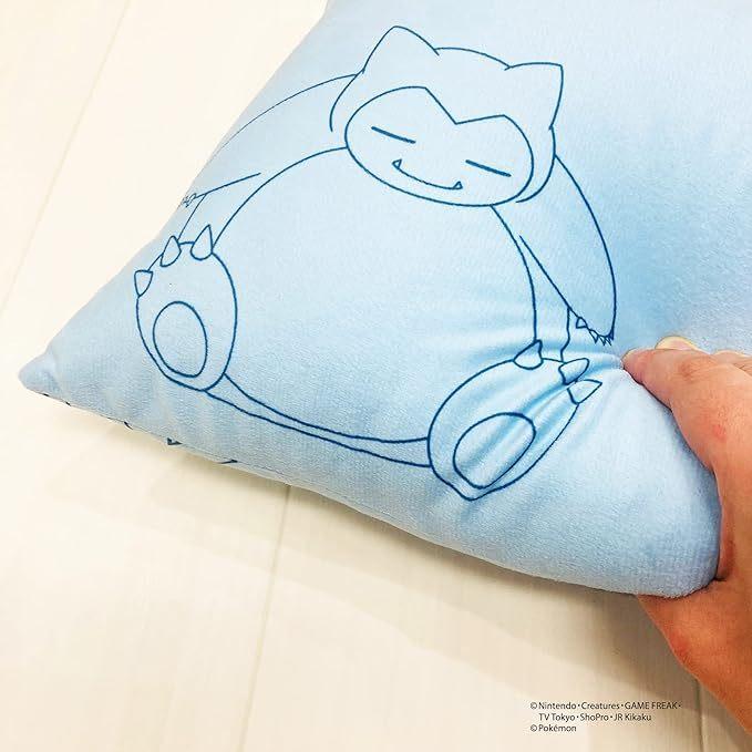 🇯🇵日本正版 Pokemon Sleep 卡比獸 仙子伊布 枕頭 日本進口 寶可夢官方正品 抱枕 腰枕-細節圖5