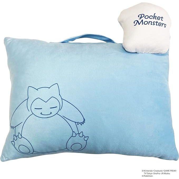 🇯🇵日本正版 Pokemon Sleep 卡比獸 仙子伊布 枕頭 日本進口 寶可夢官方正品 抱枕 腰枕-細節圖8