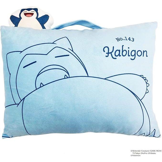 🇯🇵日本正版 Pokemon Sleep 卡比獸 仙子伊布 枕頭 日本進口 寶可夢官方正品 抱枕 腰枕-細節圖9