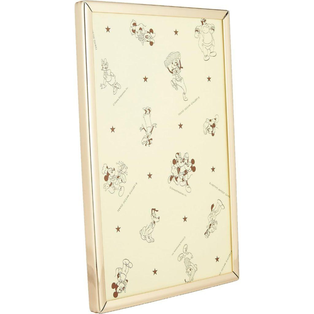 🇯🇵日本正版 迪士尼獨家 (優雅金) 拼圖框 266片/108片(18.2x25.7cm) 拼圖專用框 長髮公主 美人魚-細節圖2