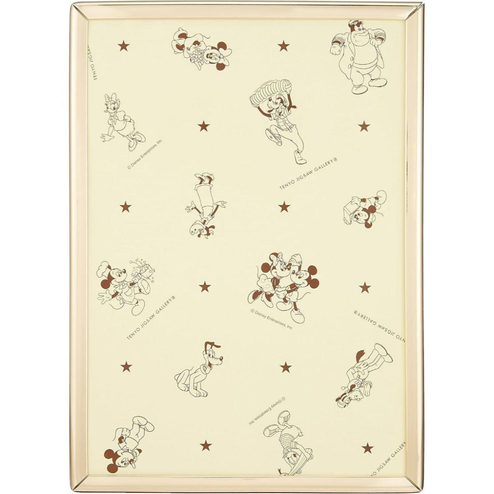 🇯🇵日本正版 迪士尼獨家 (優雅金) 拼圖框 266片/108片(18.2x25.7cm) 拼圖專用框 長髮公主 美人魚-細節圖5
