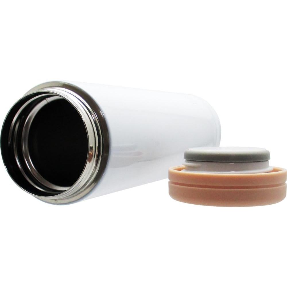 🇯🇵日本進口 美型細長 300ml 白色真空隔熱結構保溫保冷-細節圖2