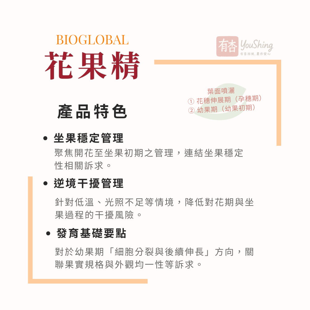 【有杏】花果精 1L｜義大利進口 海藻 高磷 8-11-5｜花期坐果 幼果前期 葉面液肥-細節圖5
