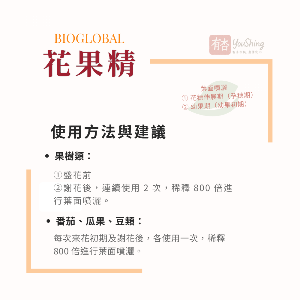 【有杏】花果精 1L｜義大利進口 海藻 高磷 8-11-5｜花期坐果 幼果前期 葉面液肥-細節圖6