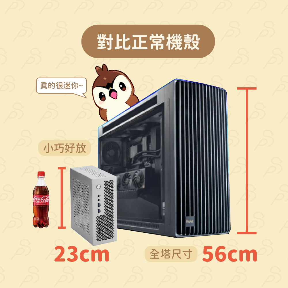 【奈系列】SKT38鋼板最小顯卡機(銀/黑)-細節圖4