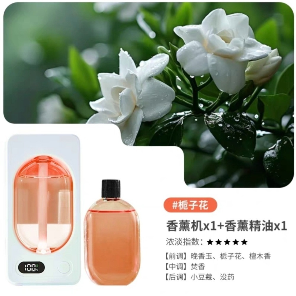新升級智能香薰機 6檔調節 自動噴擴香 臥室廁所除臭去異味 空氣清淨 香氛噴霧持久流香 小夜燈 呼吸氛圍燈香水 精油-規格圖11