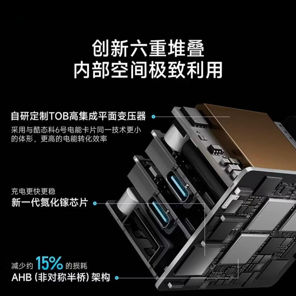 酷態科10號mini超級電能充120W 支援小米120W，相容PPS 100W/筆電/小米/三星/OPPO/vivo-細節圖10