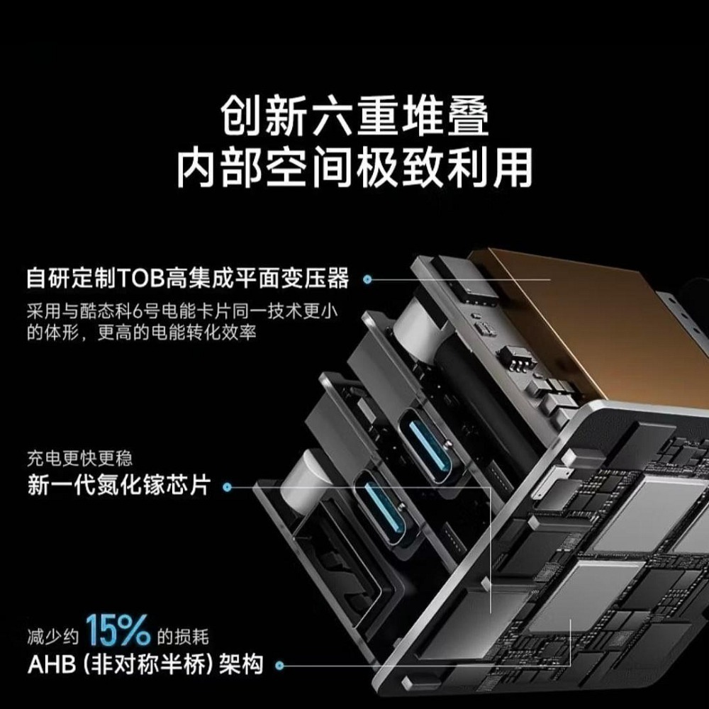 酷態科10號mini超級電能充120W 支援小米120W，相容PPS 100W/筆電/小米/三星/OPPO/vivo-細節圖10