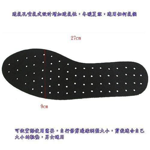 含稅特價超值2入台灣製造厚4mm通用型可裁剪奈米竹炭消臭鞋墊(WCV230)-細節圖4