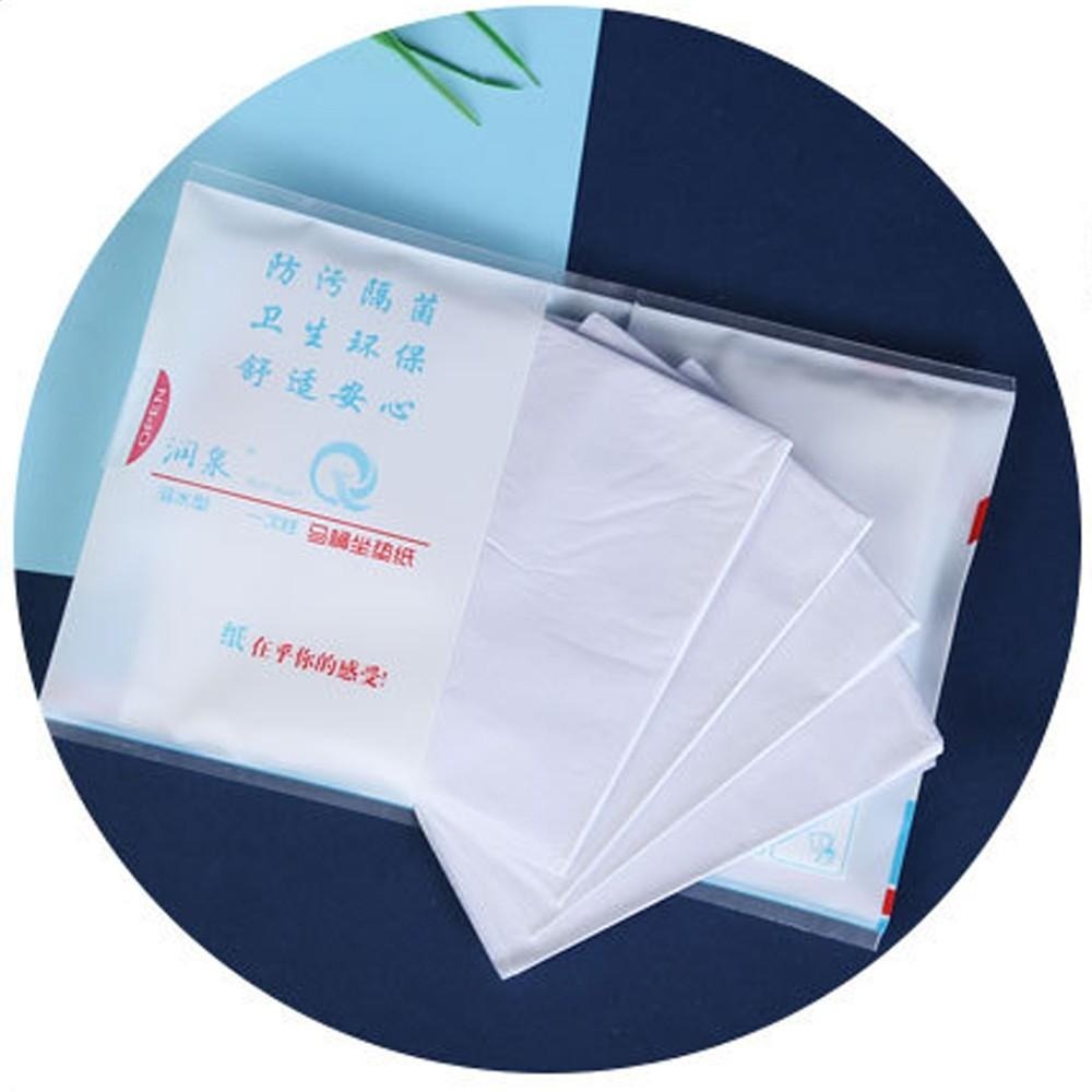 含稅特價超值20入攜帶式溶水型原木漿馬桶座墊防污紙(4236)-細節圖8