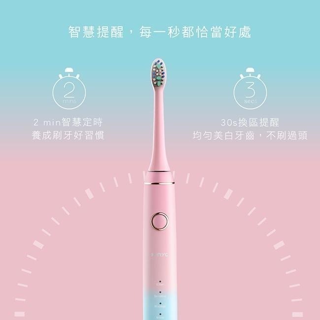含稅全新原廠保固一年KINYO送刷頭單支充電式磁懸浮馬達防水音波電動牙刷(ETB-830)-細節圖8
