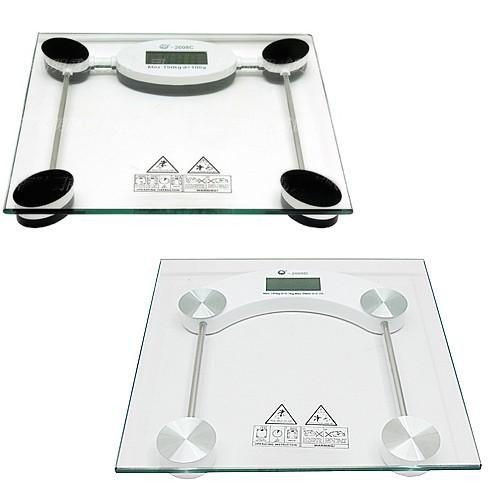含稅特價黑白方型150kg鋼化玻璃體重計(2008C)-細節圖4