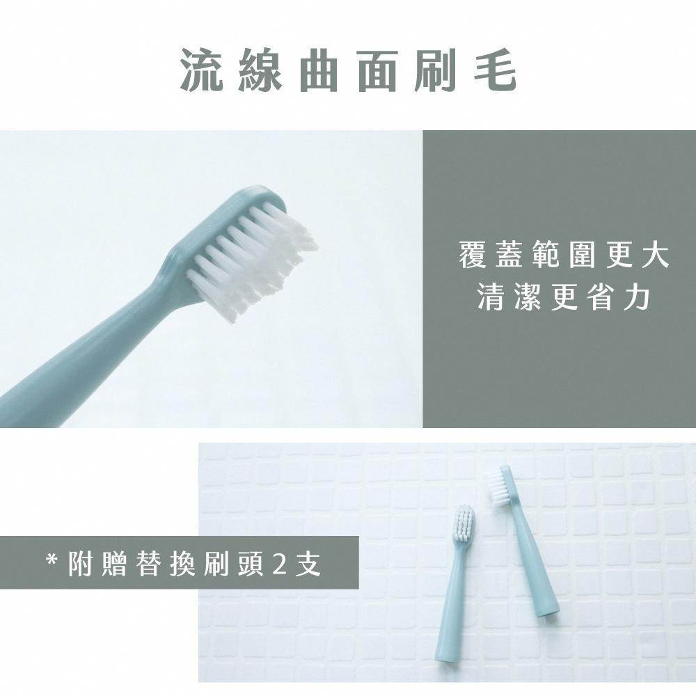含稅全新原廠保固一年送刷頭2支KINYO充電式大電量杜邦刷毛5模式全水洗超音波電動牙刷(ETB-816)-細節圖8