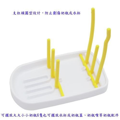 含稅特價6瓶可折疊式水杯奶瓶晾乾架乾燥架瀝水架(PF6705)-細節圖2