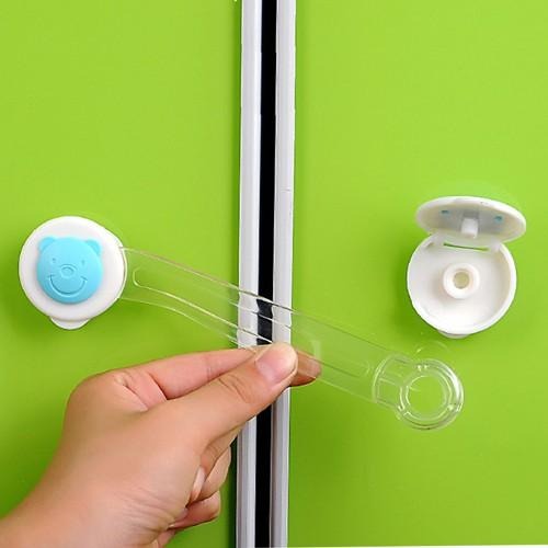 含稅特價超值6入加長版自黏式簡易寶寶安全防護櫥櫃安全鎖 (OL5286)-細節圖6