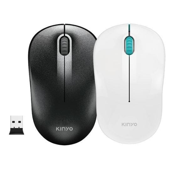 含稅全新原廠保固一年KINYO無光鏡面1600DPI智能省電2.4GHz無線US滑鼠(GKM-911)-細節圖7