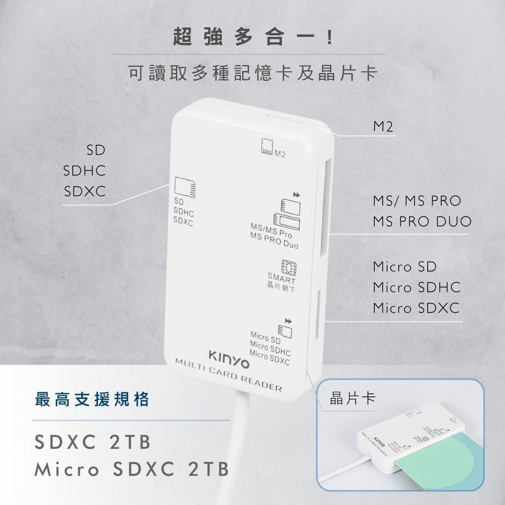 含稅全新原廠保固一年KINYO台灣晶片金融卡健保卡自然人憑證WIN11Mac晶片讀卡機(KCR-6251)-細節圖2