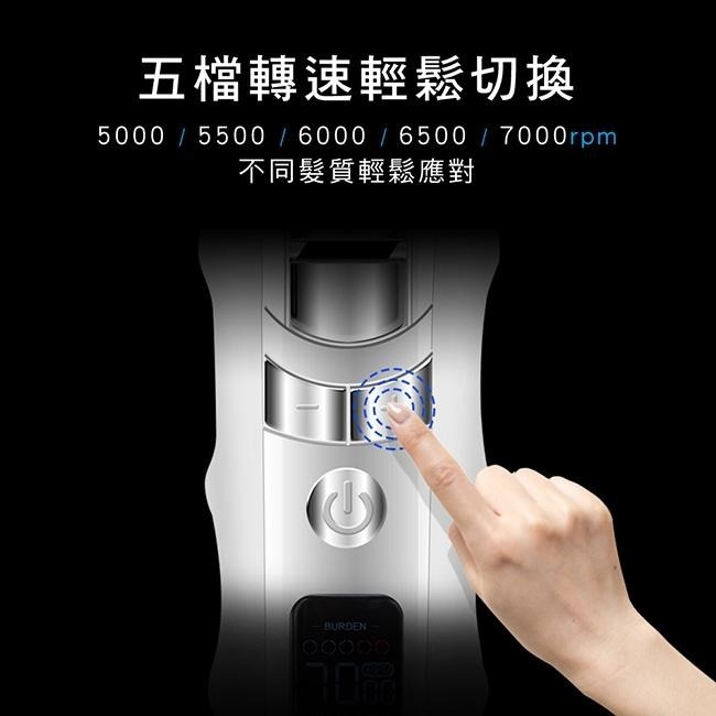 含稅原廠保固一年KINYO鈦金陶瓷充插兩用高續航電動剪髮理髮器陶瓷刀頭電推剪剃刀(HC-6830)-細節圖2