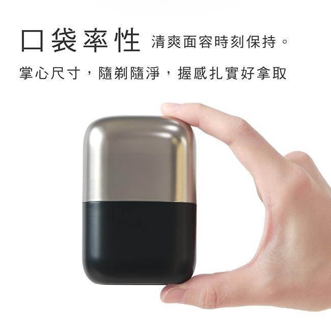 含稅全新原廠保固一年送收納袋KINYO全身水洗口袋型充插兩用大電量高轉速浮動雙刀頭電動刮鬍刀(KS-511)-細節圖6