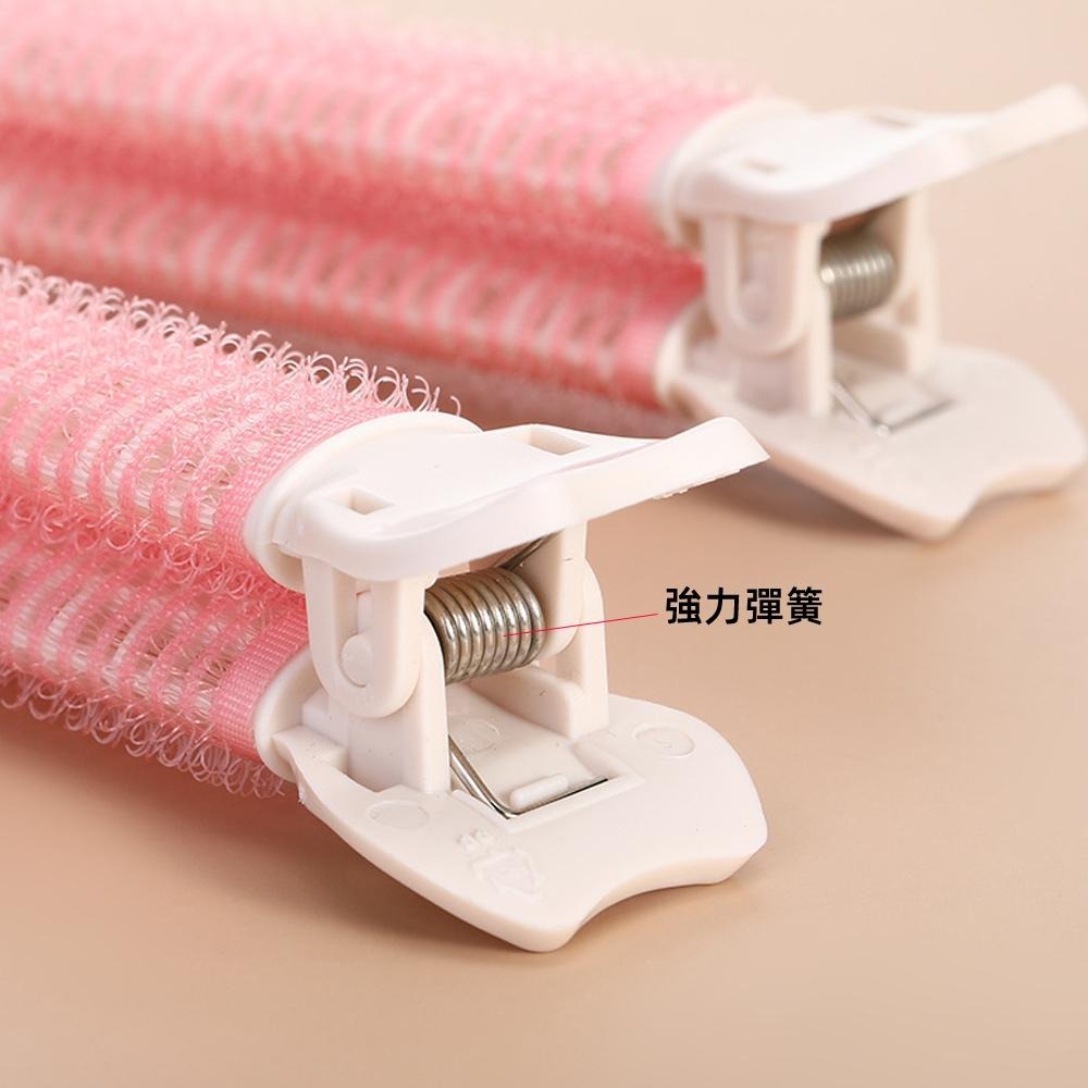 含稅全新特價月陽超值4入懶人瀏海髮根空氣蓬鬆雙面帶夾魔術氈髮捲燙髮(CJ0402B)-細節圖7