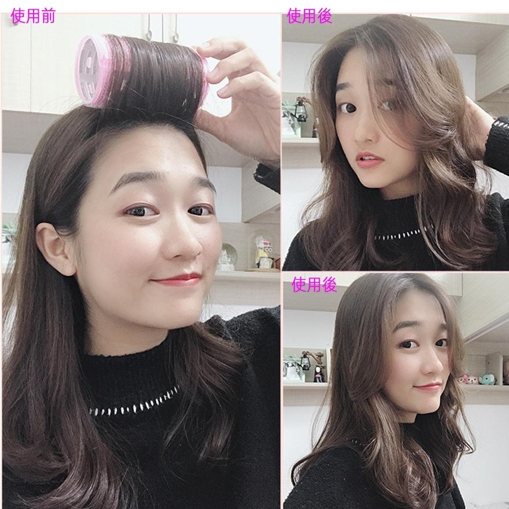 含稅全新特價月陽超值2入4公分大捲速熱鋁內芯加2入帶夾小捲魔術氈髮捲燙髮組(CJ0402)-細節圖4