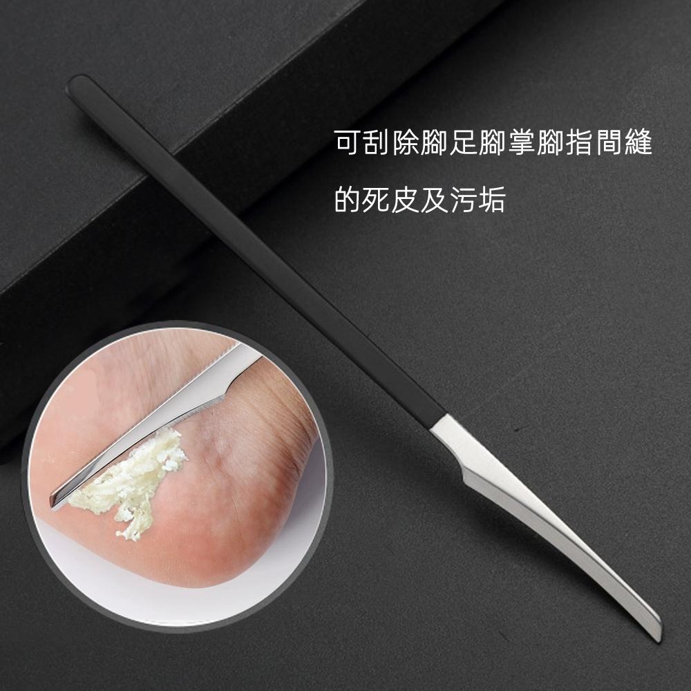 含稅全新特價月陽超值2入組合加厚不銹鋼去腳皮刮腳皮修腳皮刀加雙面指甲銼刀磨指甲板(SFN138)-細節圖3