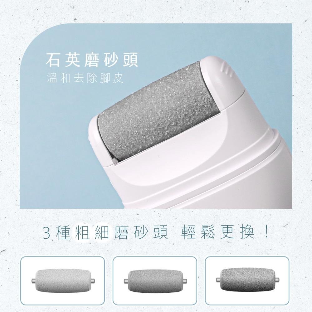含稅全新原廠保固一年KINYO全機水洗充電式大電量石英磨砂去角質磨皮機美足機(BT-284)-細節圖3