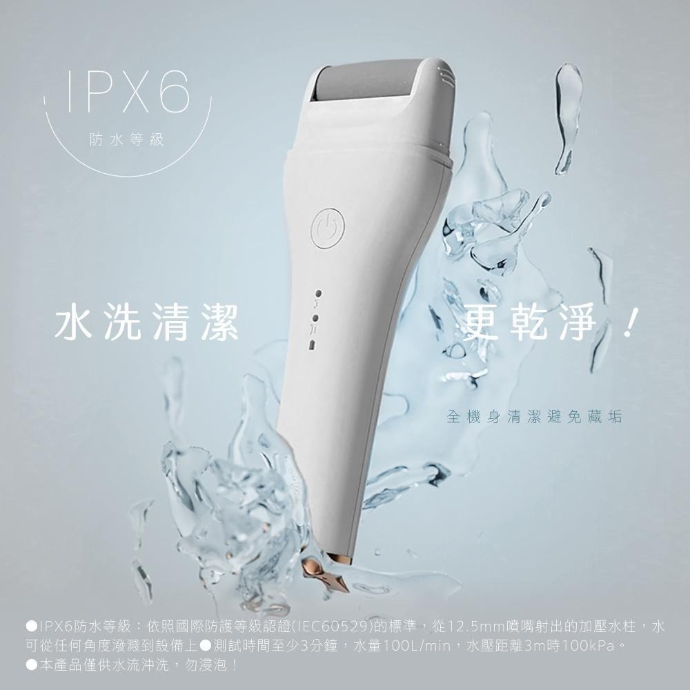 含稅全新原廠保固一年KINYO全機水洗充電式大電量石英磨砂去角質磨皮機美足機(BT-284)-細節圖2